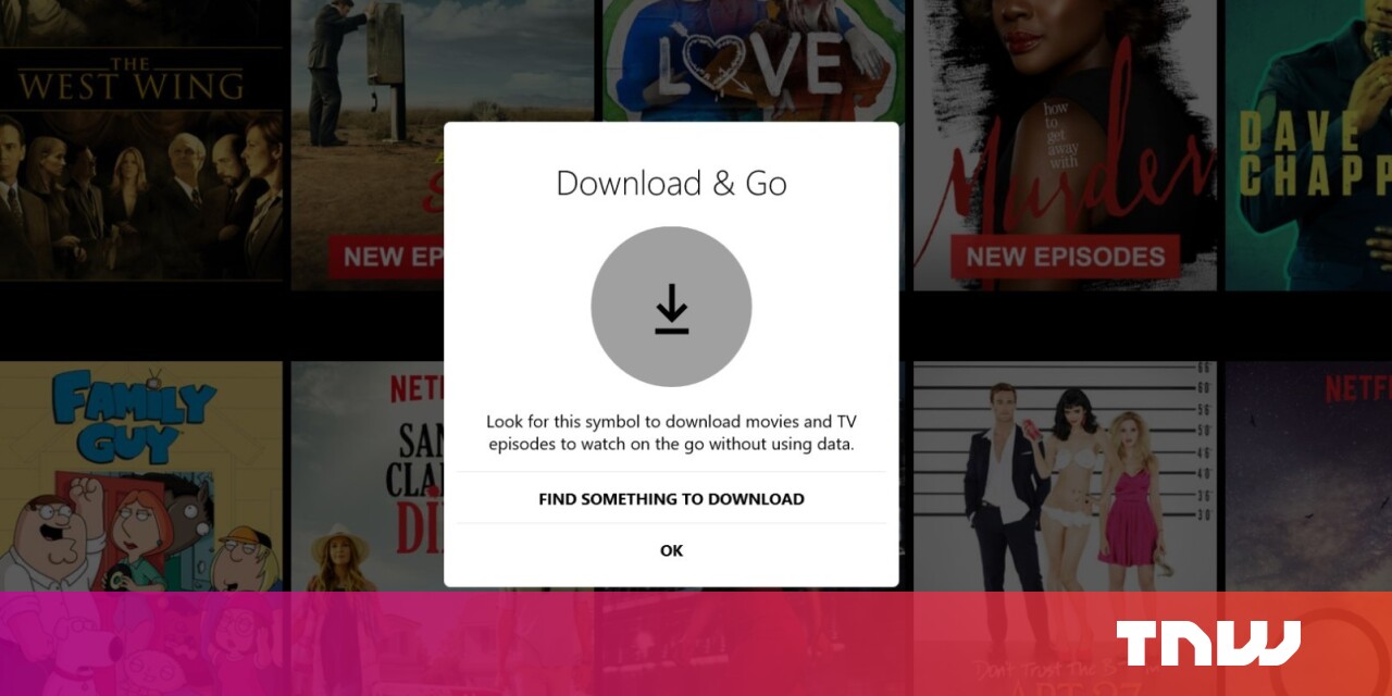 Netflix gets offline playback on Windows 10 to download movies to your PC