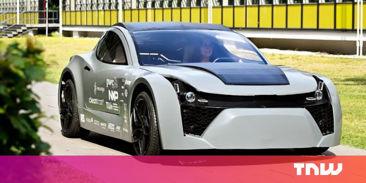 This student-made EV cleans the air while driving This student-made EV cleans the air while driving