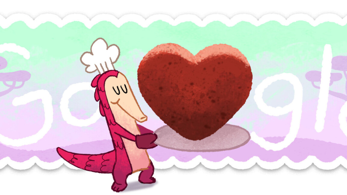 Google spreads the love of the pangolin with playable Valentine's Day