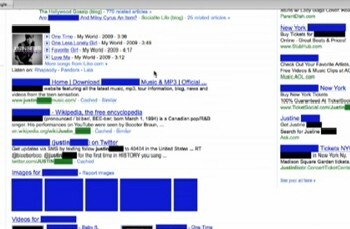 Firefox Plugin Blacks Out Justin Bieber Across The Web