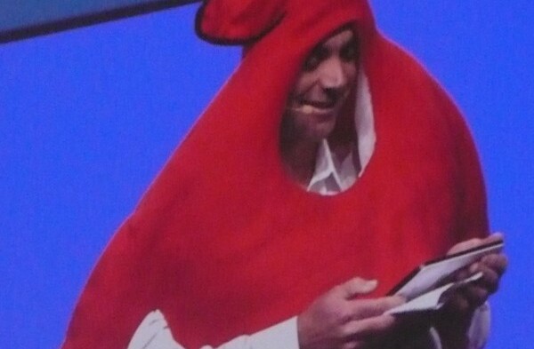 You have to see this – Loïc Le Meur in an Angry Birds costume