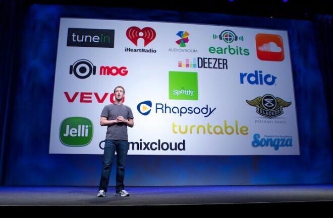 Facebook: Over 5 billion songs have been shared since September’s f8
