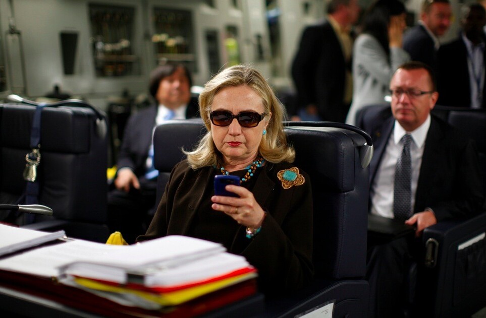 Tumblr Tuesday on a Wednesday: Because this guy was busy texting Hillary Clinton