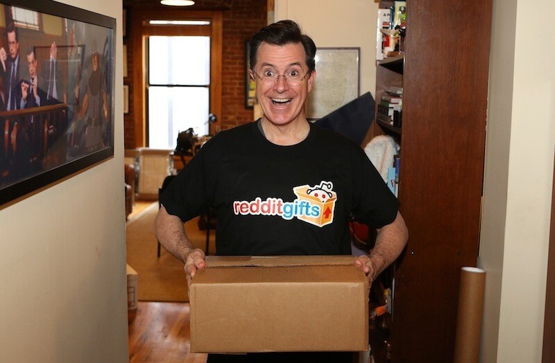 Reddit announces gifts for the troops initiative with Stephen Colbert
