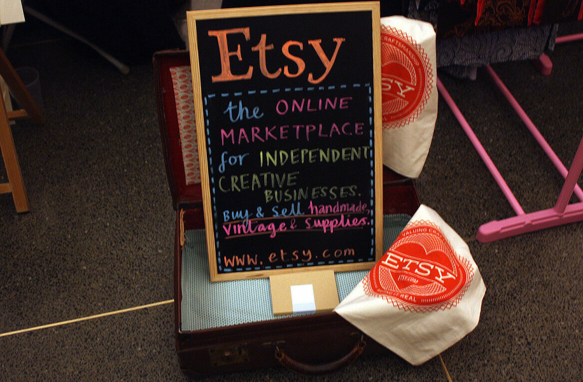 Etsy files for an IPO with plans to raise up to $100 million