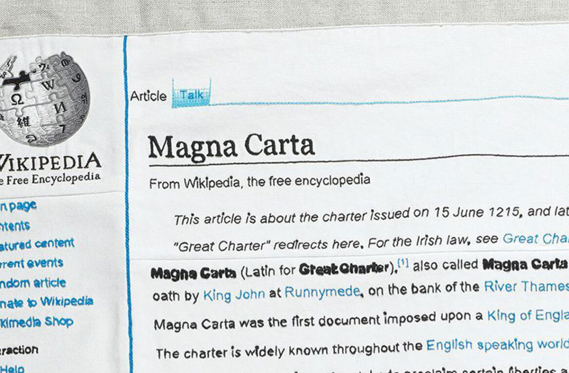 Edward Snowden and Julian Assange helped hand-stitch a Wikipedia page