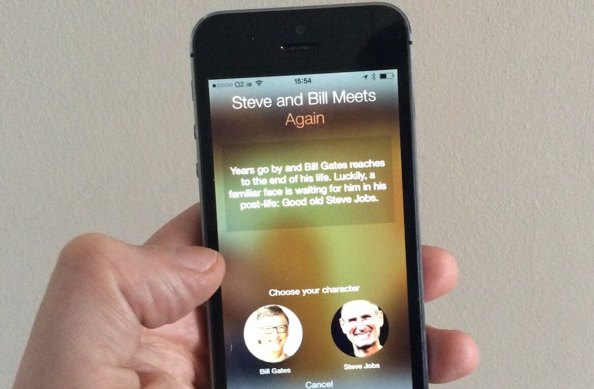 Meet the chat app where you can role-play as Bill Gates talking to Steve Jobs’ ghost