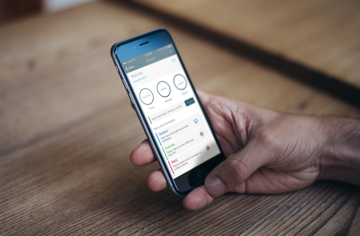 Burner now connects with Slack, Evernote to make your phone number smarter