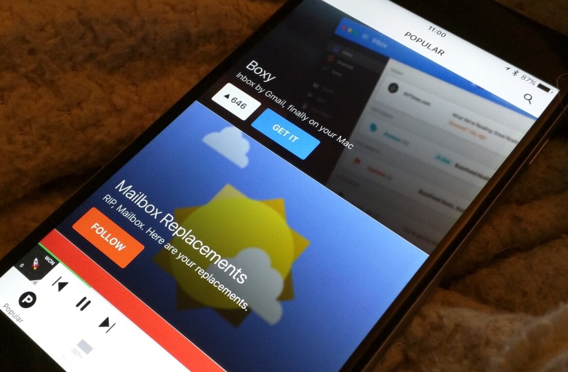 Product Hunt for iOS gets a huge update with books, games, chats and a podcast player