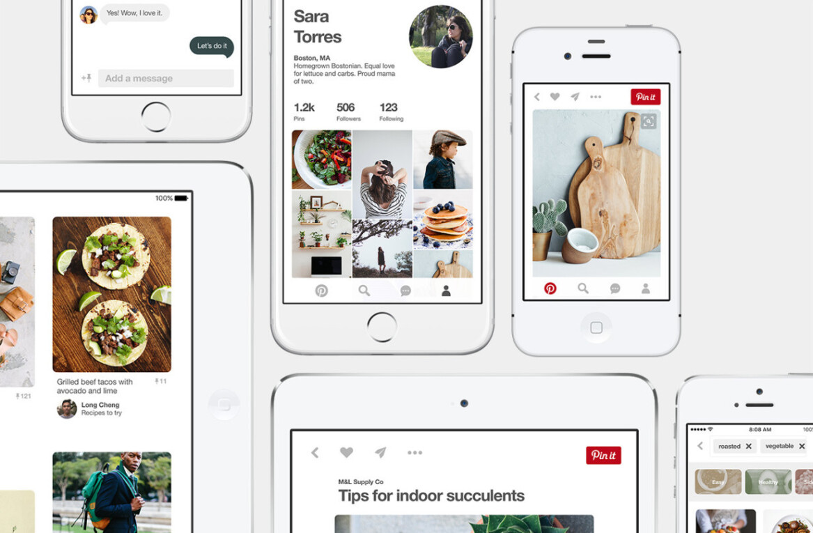 Pinterest just totally revamped its iOS app