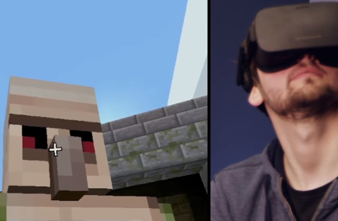 You can now play VR Minecraft on the Oculus Rift