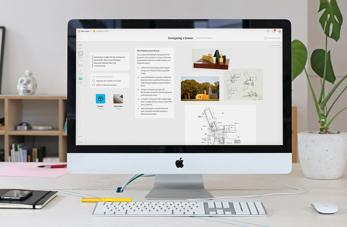 Milanote is the Evernote for creatives