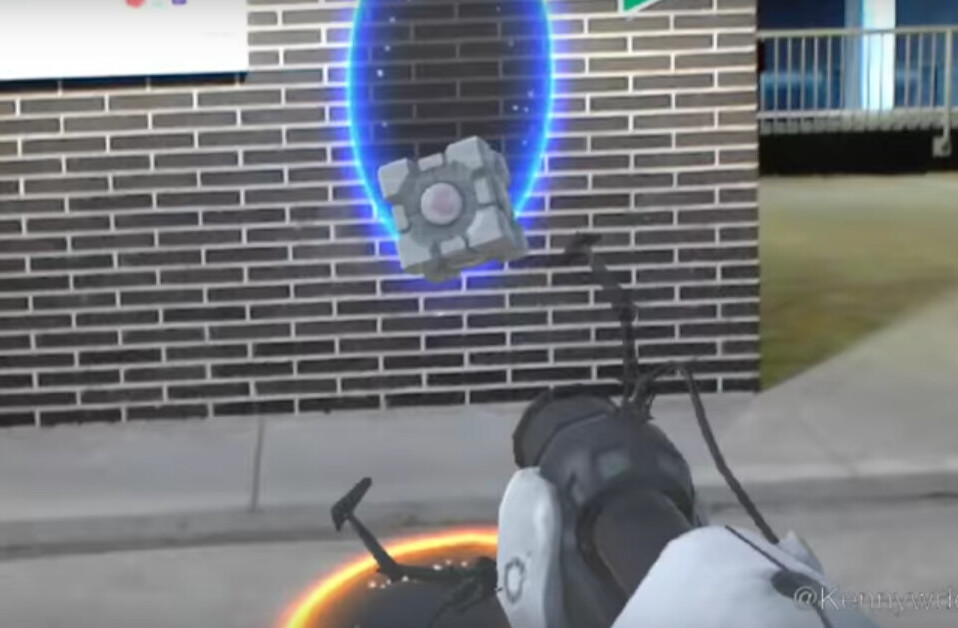 Portal for Microsoft HoloLens makes real life look great again
