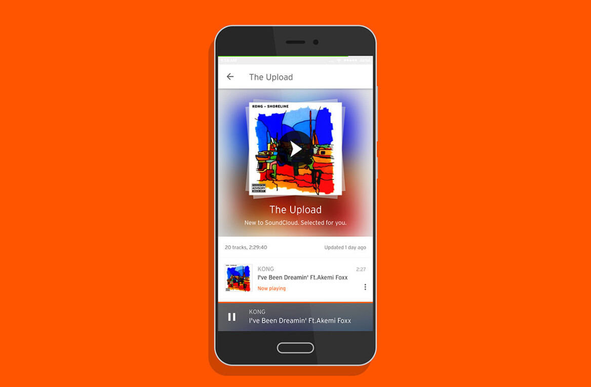 SoundCloud’s new feature curates fire playlists with freshly uploaded tracks