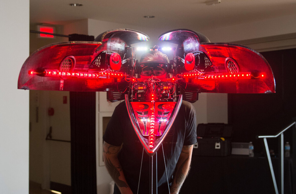 How 3D-printing, robotics and mixed reality created this HoloLens art piece