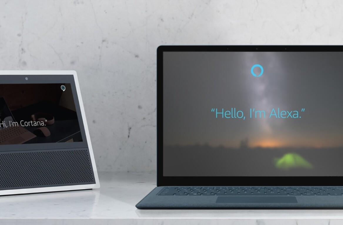 Alexa and Cortana are teaming up, and that’s good for everyone