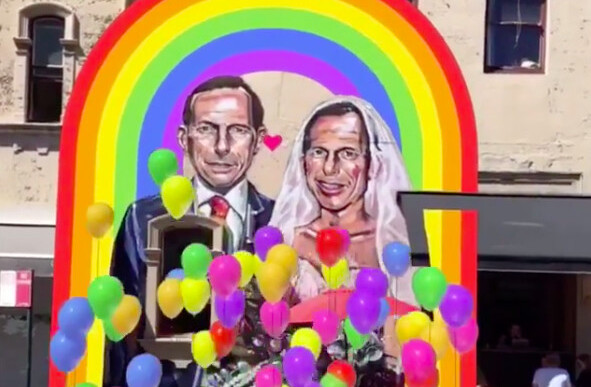 This AR mural is the perfect way to celebrate Australia’s ‘YES’ vote for same-sex marriage