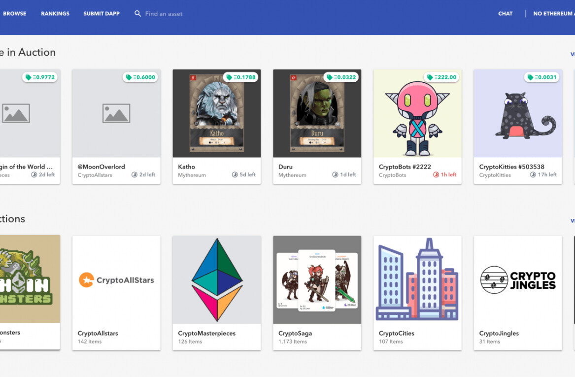 This startup is building an eBay for digital assets like CryptoKitties