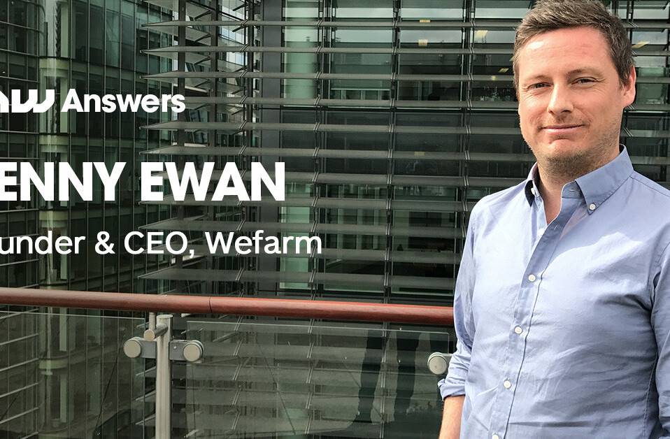 Got questions for the builder of the largest farmer-to-farmer network? Kenny Ewan is joining us on TNW Answers