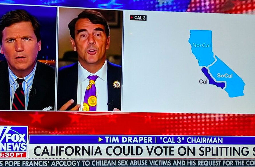 Tim Draper wore Bitcoin tie on Fox News and Reddit can’t shut up about it