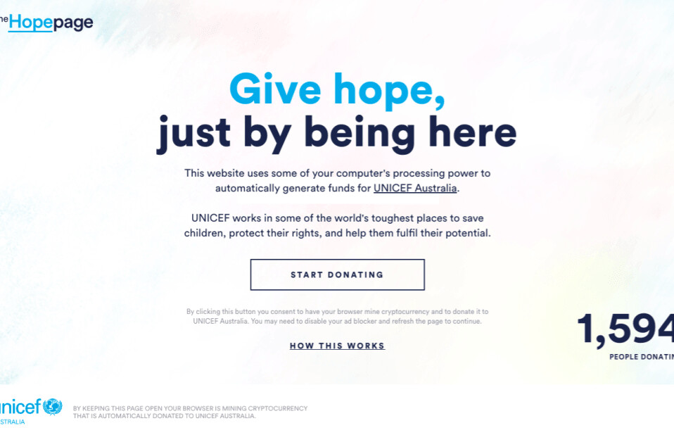 UNICEF wants your CPU power to mine cryptocurrency for children in Bangladesh