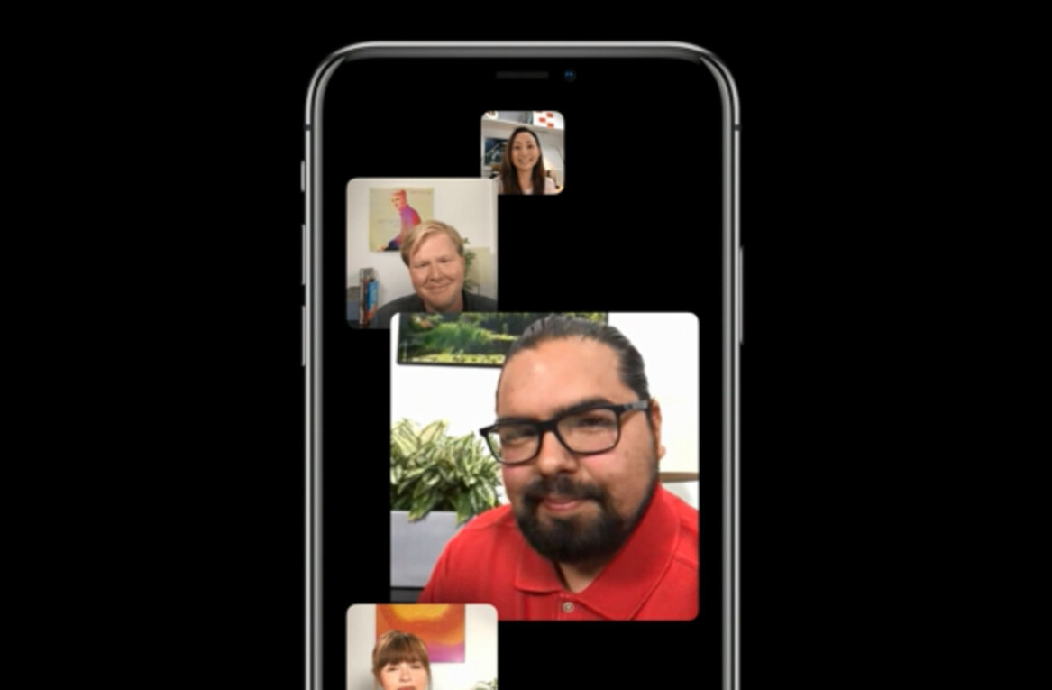 Apple introduces group FaceTime calls at last in iOS 12
