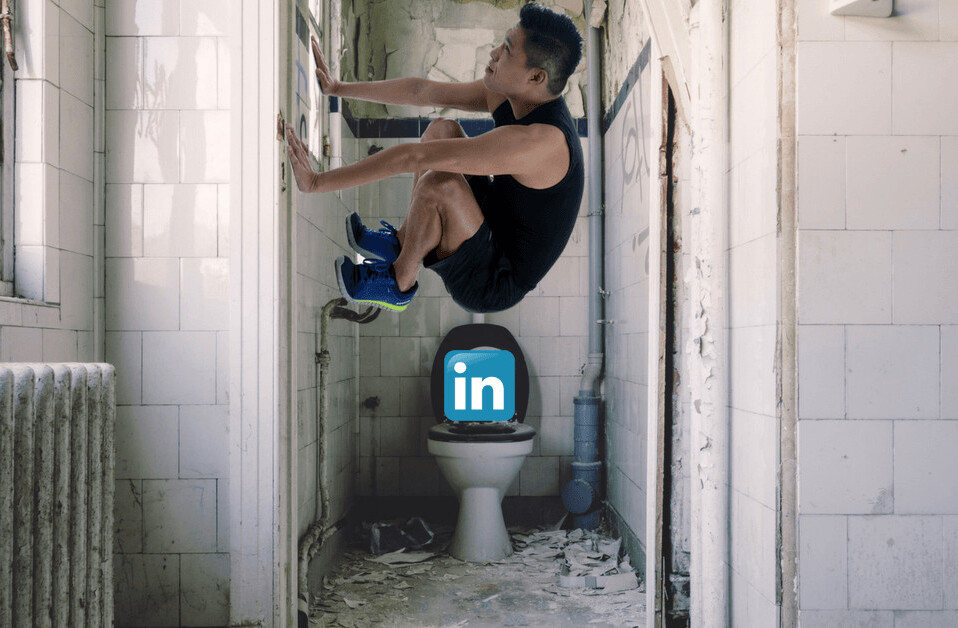 LinkedIn is a hellhole and this Twitter account proves it
