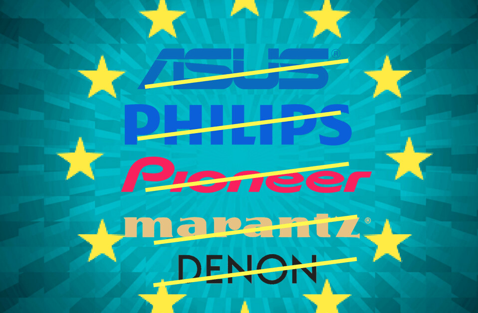 EU fines ASUS, Philips, Pioneer, and Denon & Marantz €111M for breaching EU antitrust rules