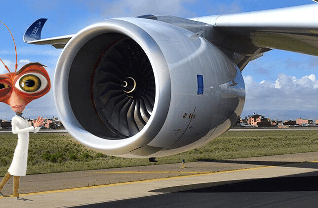 Rolls-Royce is working on a robotic cockroach that can fix plane engines