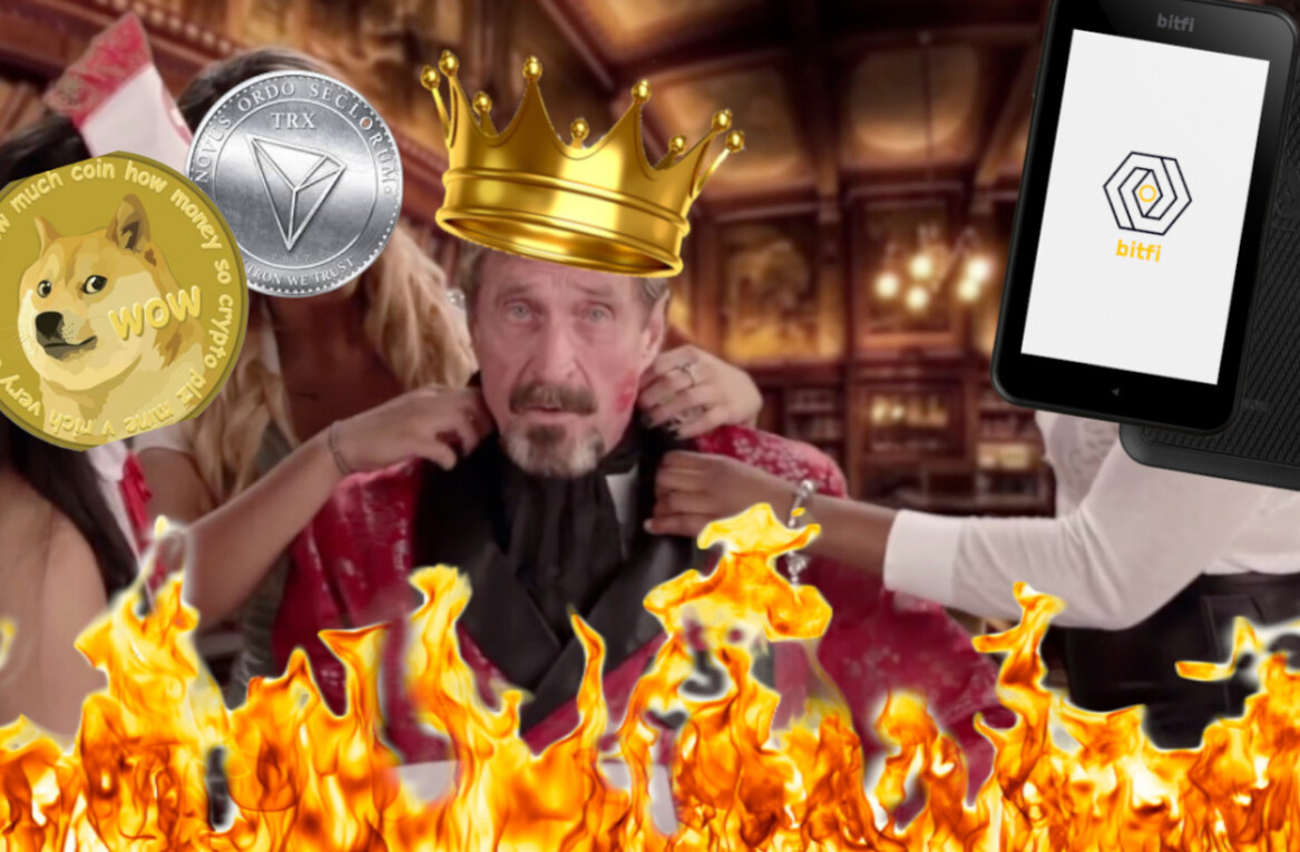 John McAfee is a PR machine for shitty cryptocurrencies