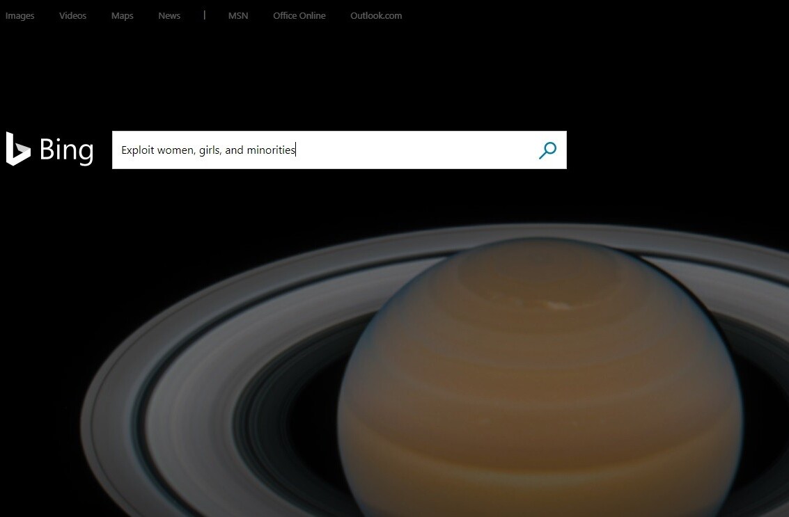 Microsoft’s Bing keeps surfacing racist, offensive, and probably-illegal images