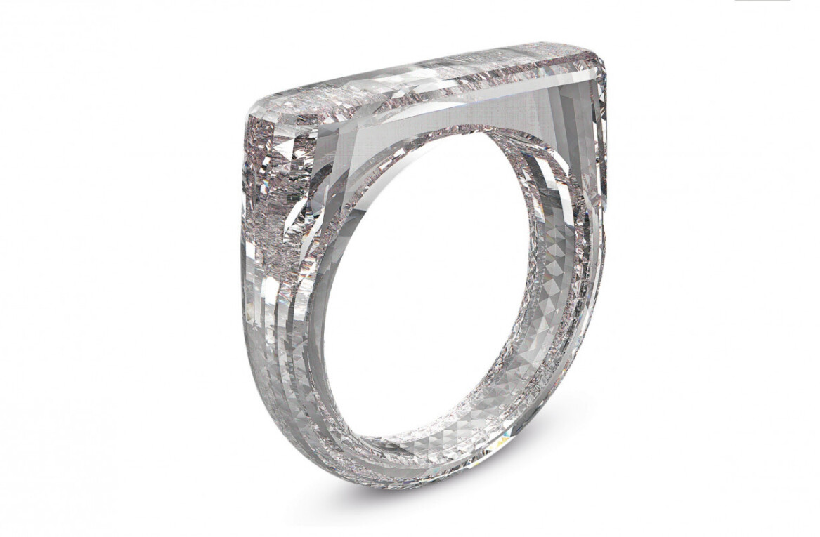 Apple’s Jony Ive designed a diamond ring that’s literally all diamond