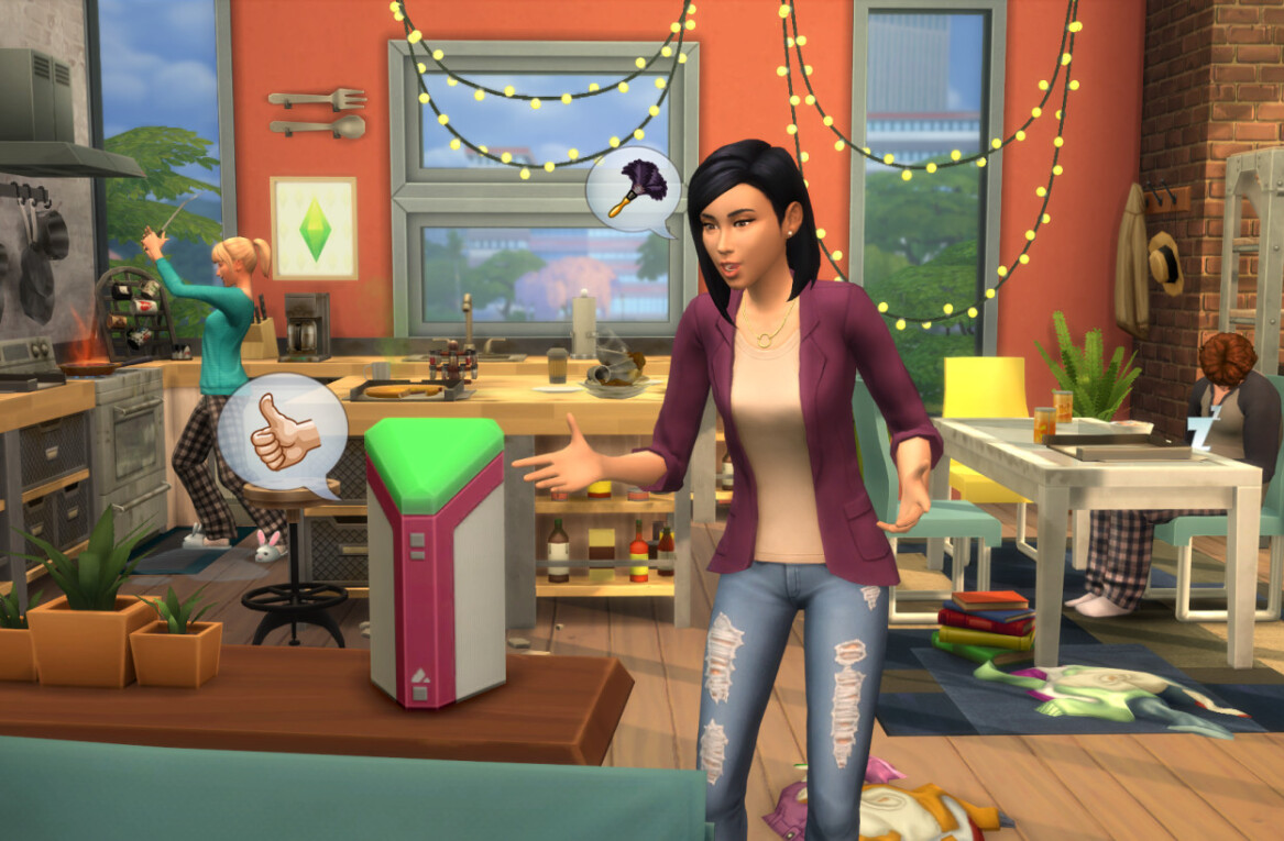 Alexa gets a Sims 4 integration, while Sims get an off-brand in-game Alexa