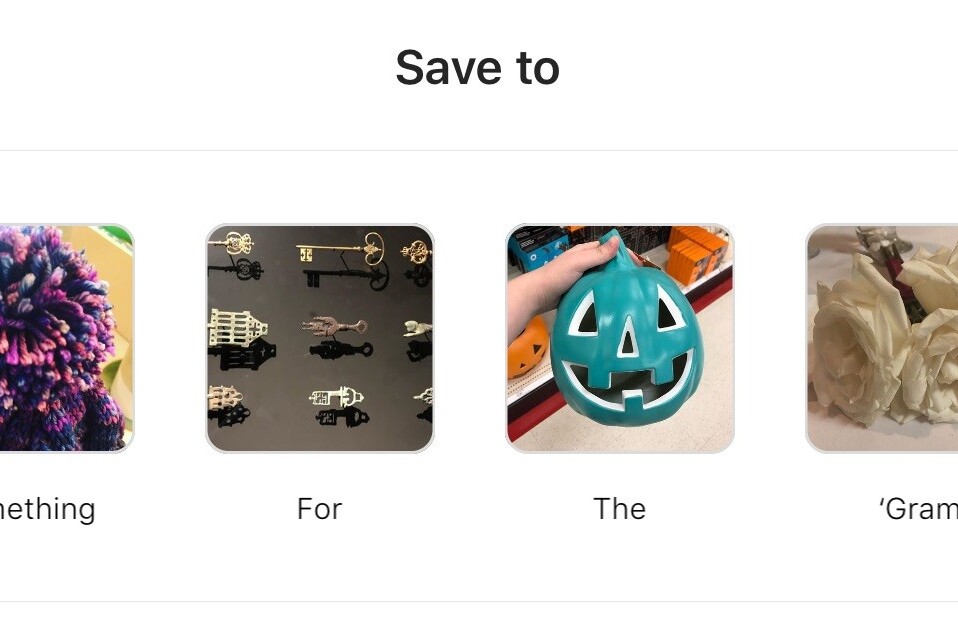 How to use Instagram collections like a makeshift Pinterest