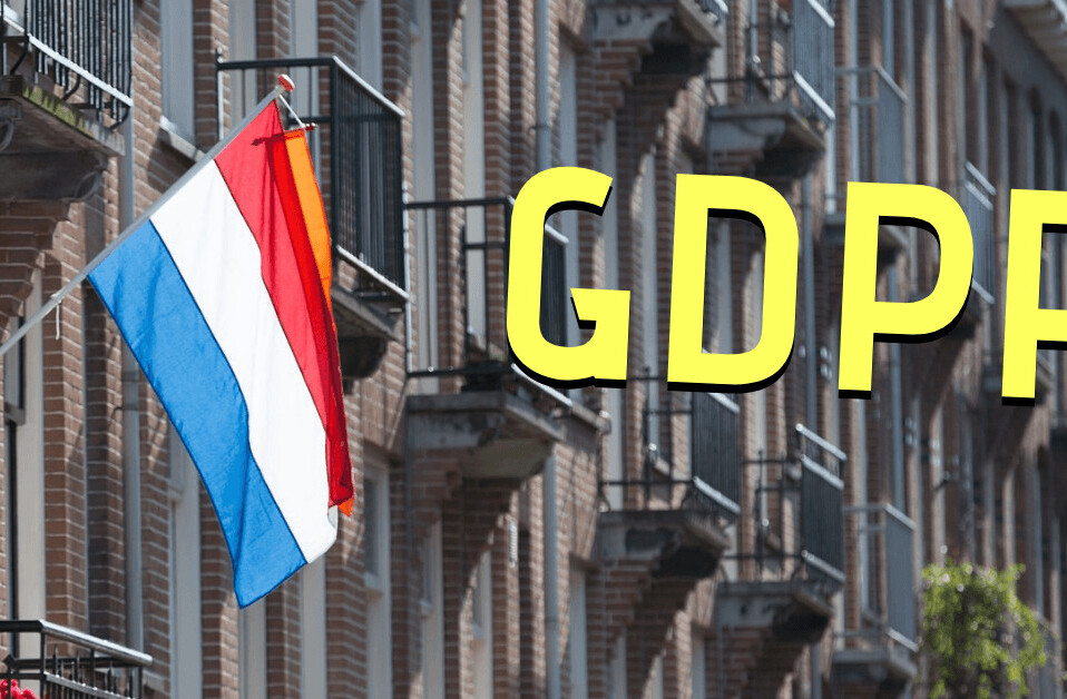 The Netherlands premieres the first GDPR fining policy in the EU