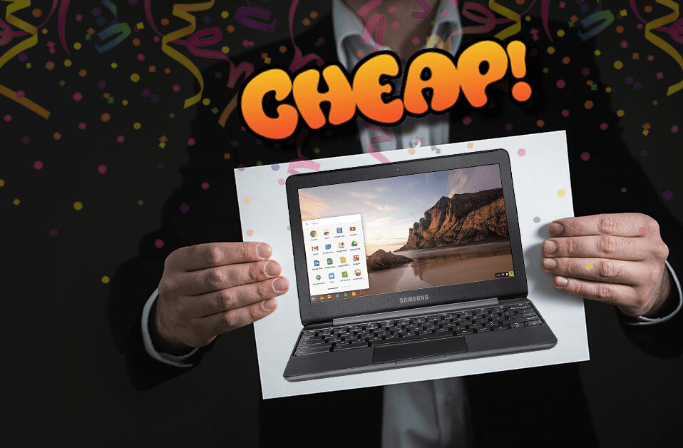 CHEAP: At $185, this Samsung Chromebook 3 is more than half off