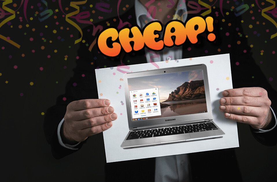 CHEAP: Even people without brains would understand 70% off a Samsung Chromebook is a great deal