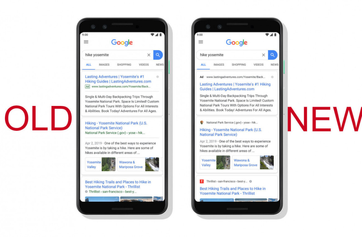 Google Search has a new design — see if you can spot the difference