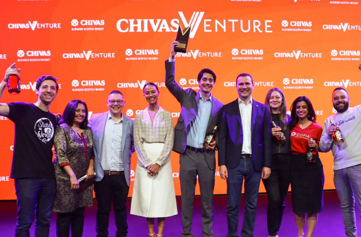 And the winner of the Chivas Venture Global Final is…