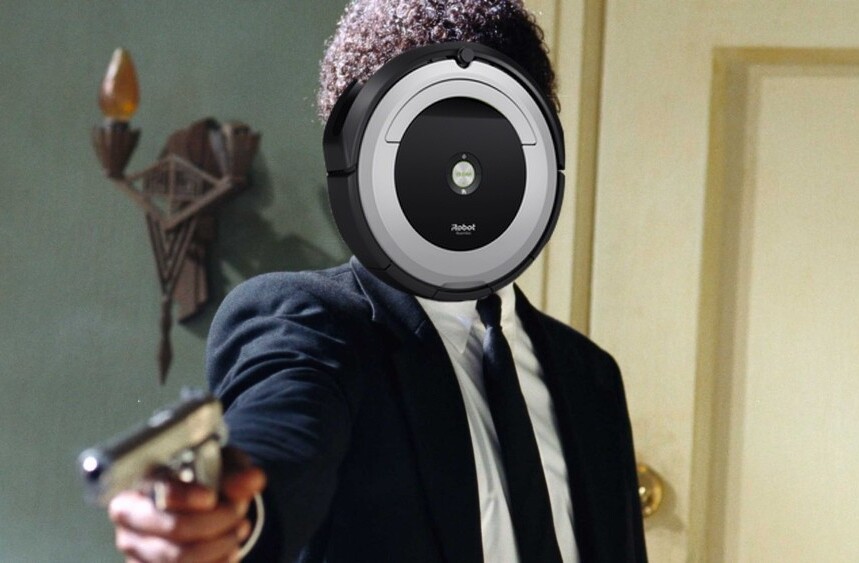 Watch: This hacked Roomba swears every time it hits an object, and it’s hilarious