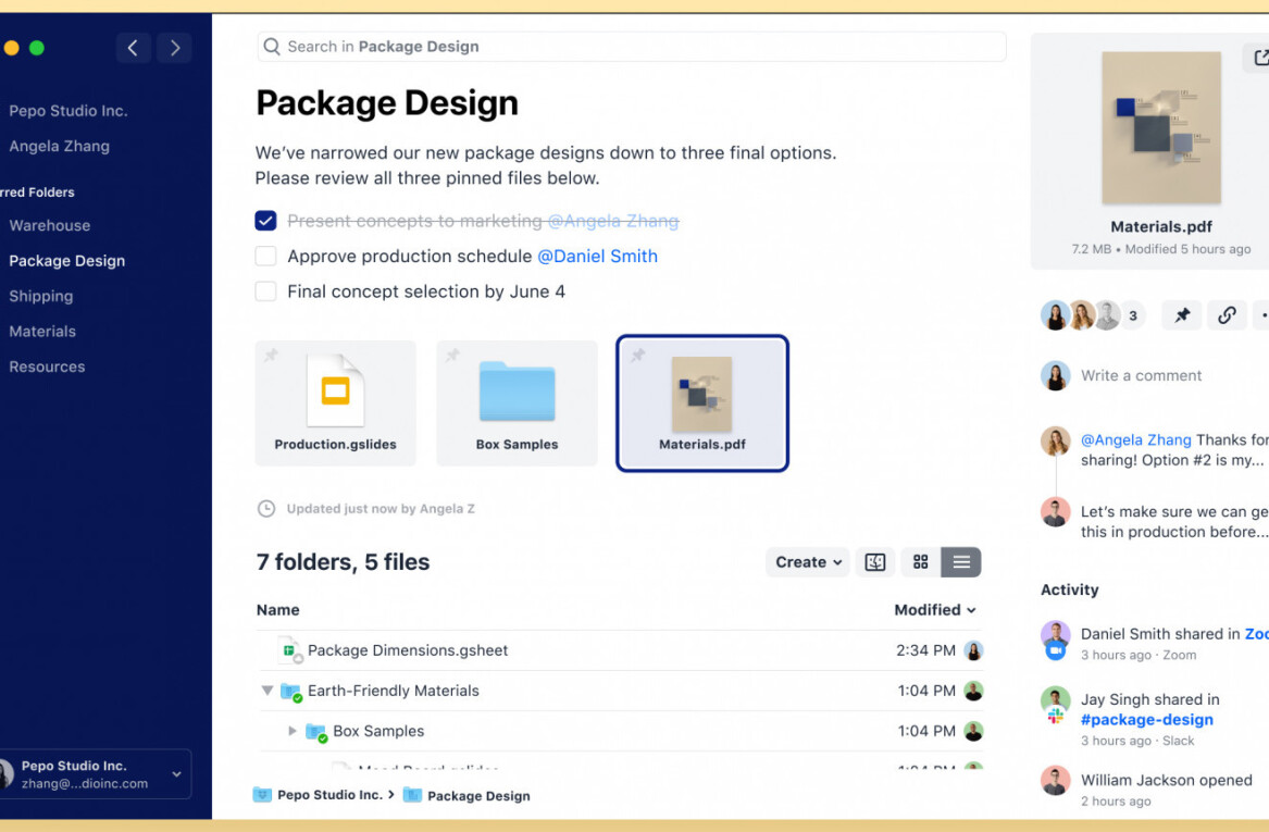 The new Dropbox redesign turns the app into a productivity launchpad