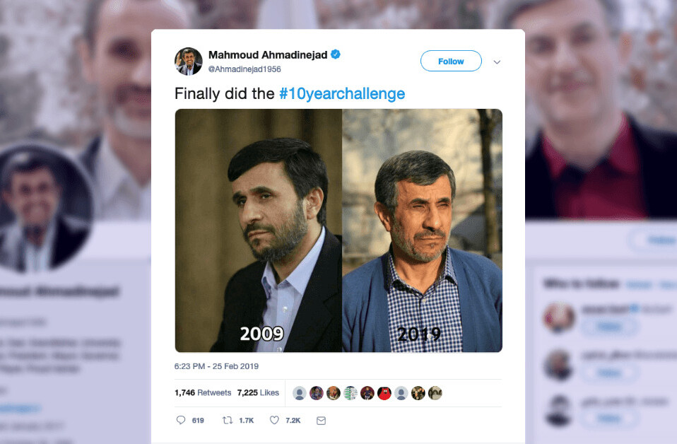 How a #10YearChallenge tweet highlights Iran’s paradoxical relationship with social media