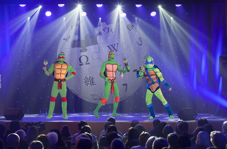 Wikipedia titles you can sing to the ‘Teenage Mutant Ninja Turtles’ theme song, tweeted