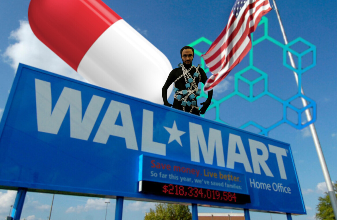 Walmart teams up with Big Pharma to track drugs on the blockchain