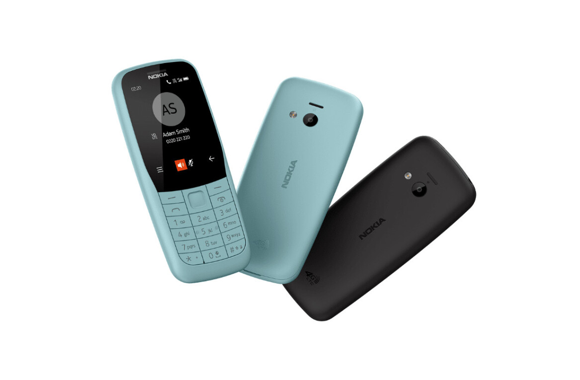 The Nokia 220 is a 4G feature phone for the developing world