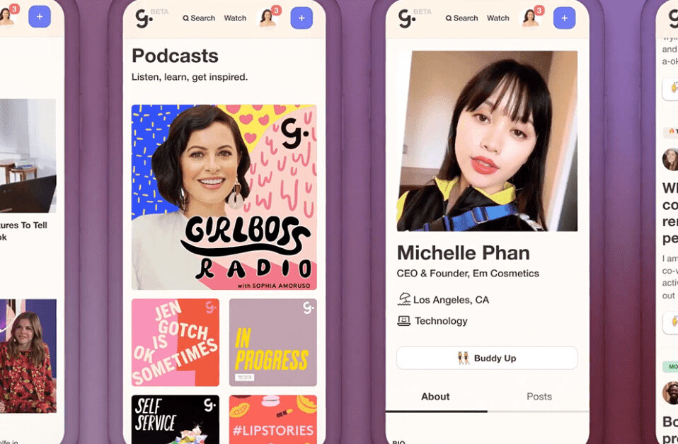 Girlboss launches its first-ever social network, a ‘LinkedIn’ for women