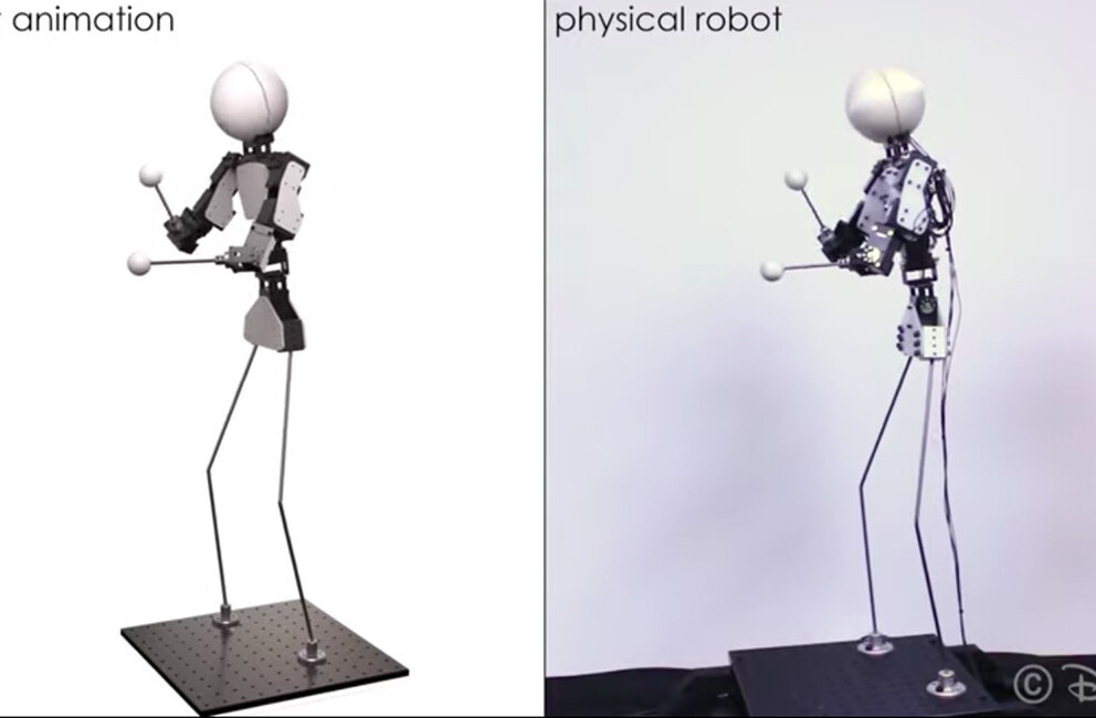 Watch: Disney’s new anti-vibration tech maps CGI movements onto actual robots