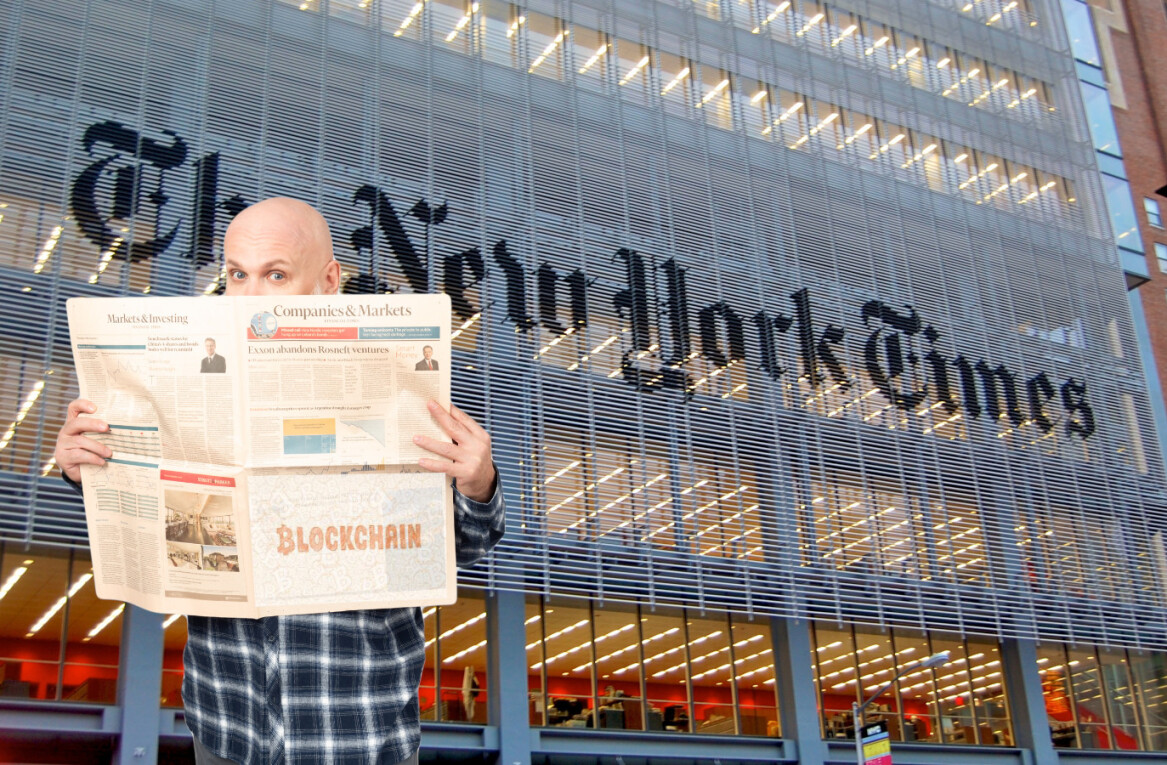 The New York Times wants to fight fake news using blockchain – good luck to it