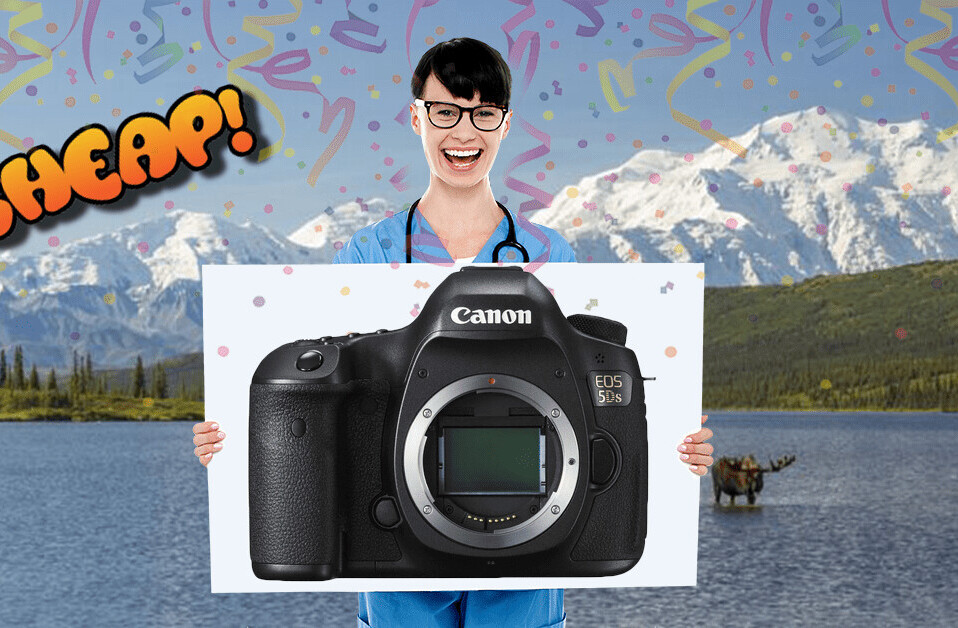 CHEAP: Shield thy eyes! Canon’s EOS 5DS DSLR Camera has 64% off