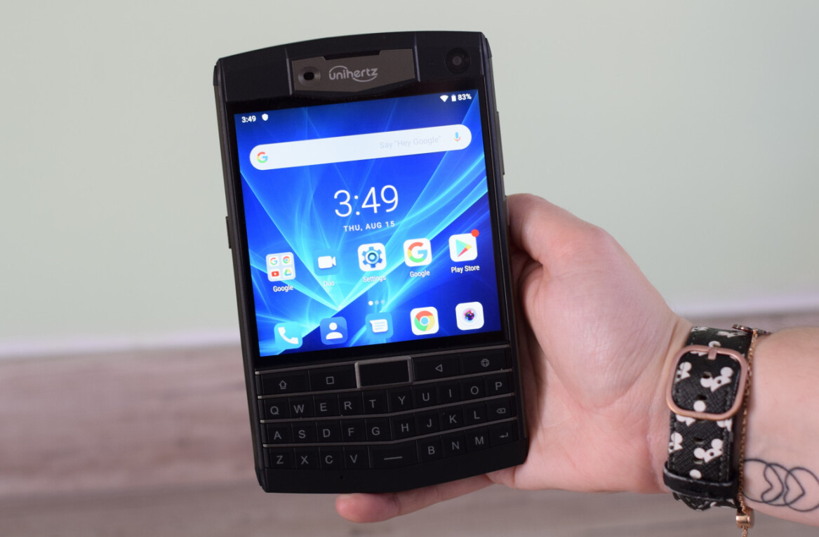 Hands-on: The Unihertz Titan is a delightful homage to the BlackBerry Passport